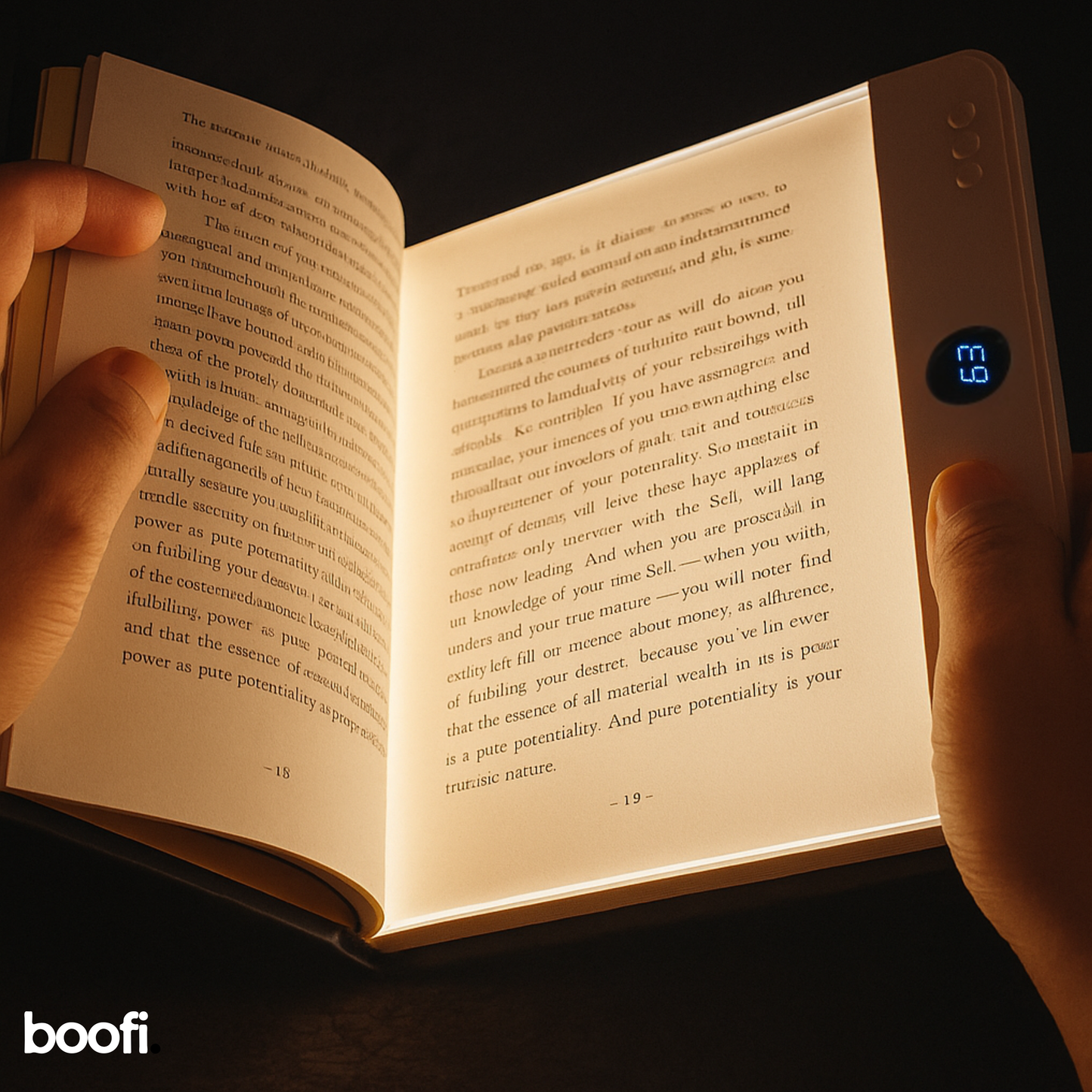 BookBeam™ – Jouw ideale leeslampje voor in bed, onderweg of op reis