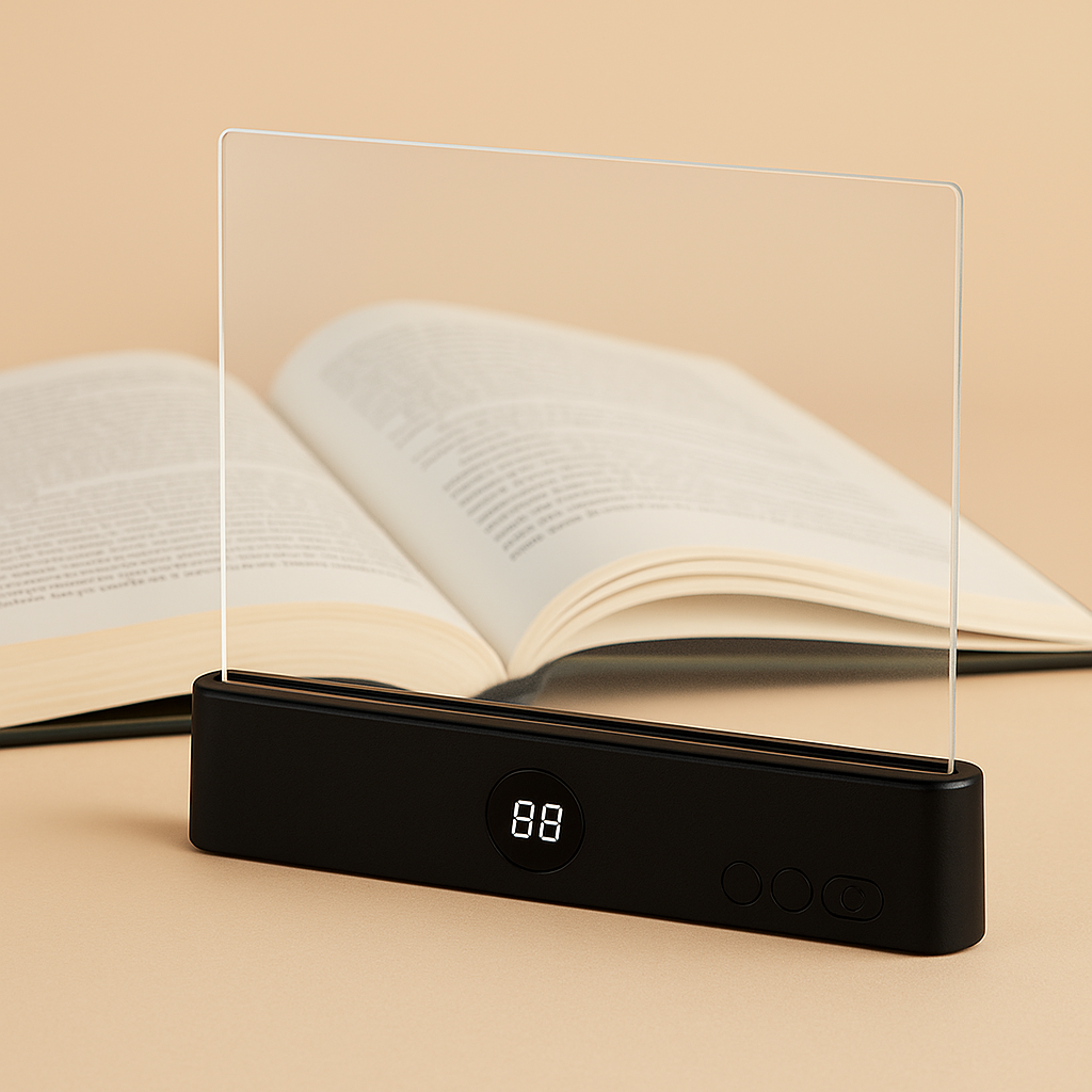 BookBeam™ – Jouw ideale leeslampje voor in bed, onderweg of op reis