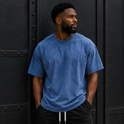 EL Mason™ – Vintage Oversized Katoenen T-shirt