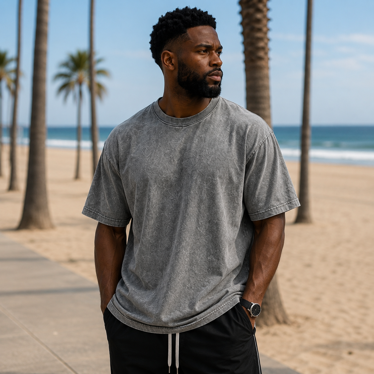 EL Mason™ – Vintage Oversized Katoenen T-shirt