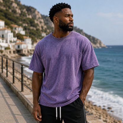 EL Mason™ – Vintage Oversized Katoenen T-shirt