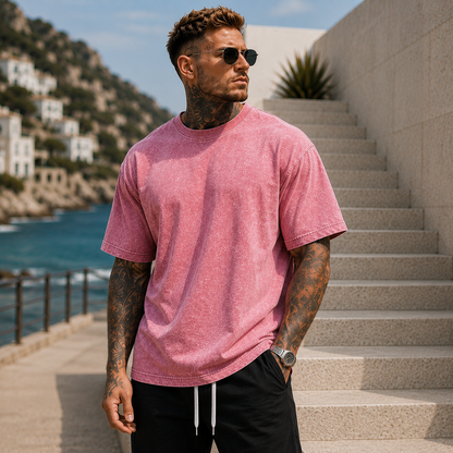 EL Mason™ – Vintage Oversized Katoenen T-shirt