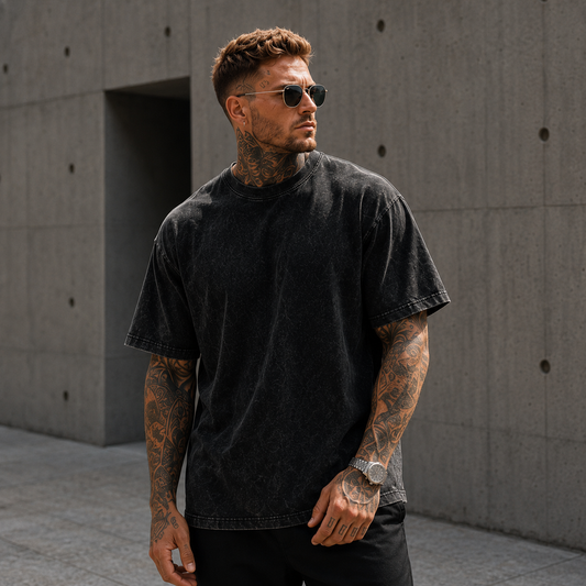 EL Mason™ – Vintage Oversized Katoenen T-shirt