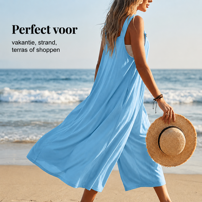 La Mirelle – Mouwloze Wide Leg Jumpsuit