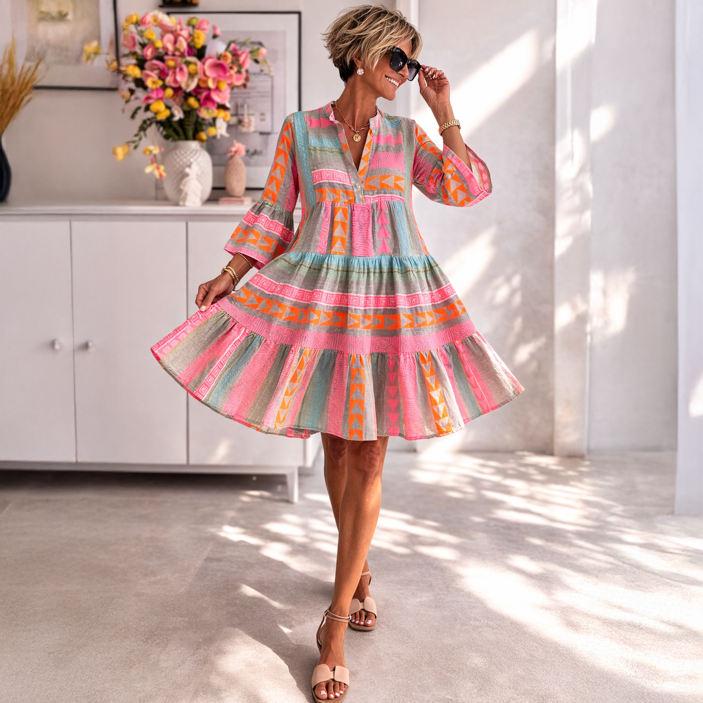 La Lucia™ – Elegante Maxi Jurk