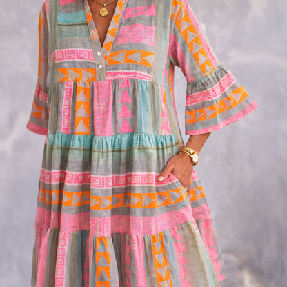 La Lucia™ – Elegante Maxi Jurk
