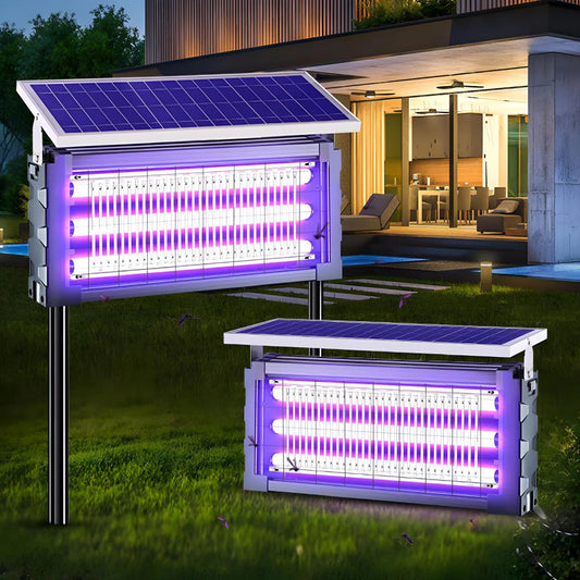 SunGuard™ – Premium Zonne-Insectenverdelger met LED-UV-Buizen