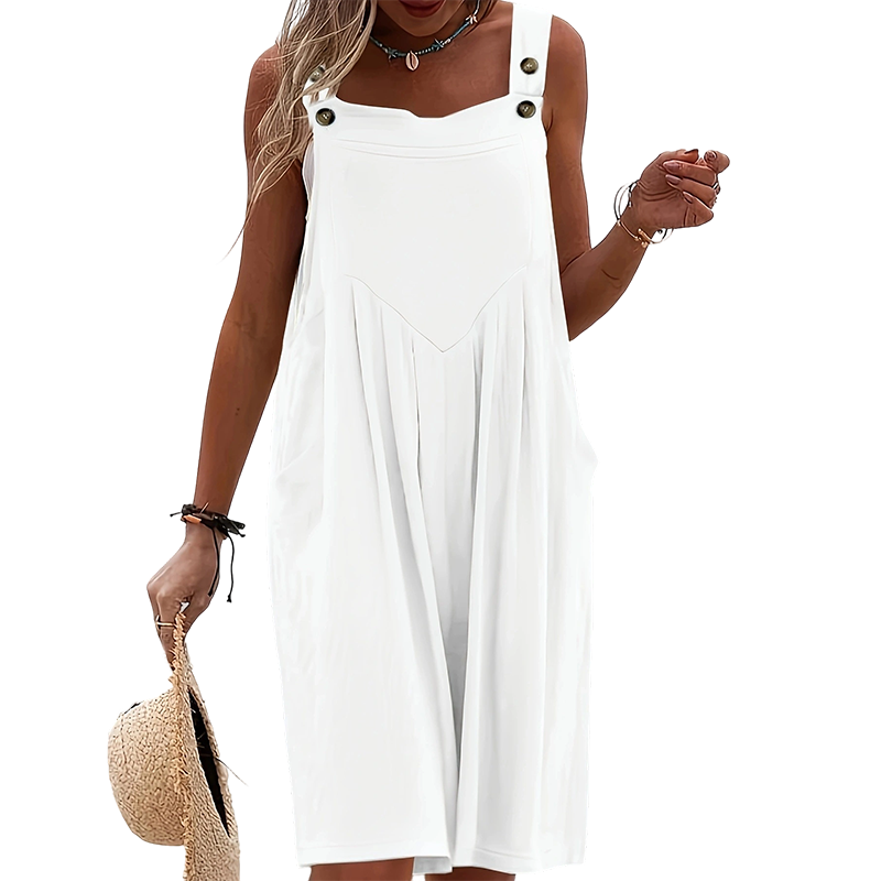 La Mirelle – Mouwloze Wide Leg Jumpsuit