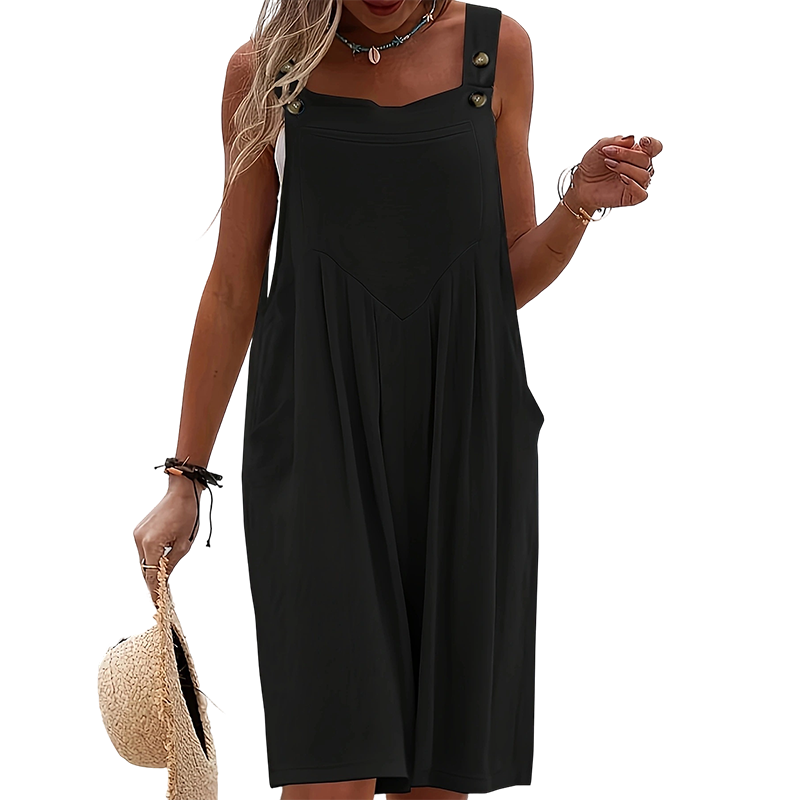 La Mirelle – Mouwloze Wide Leg Jumpsuit