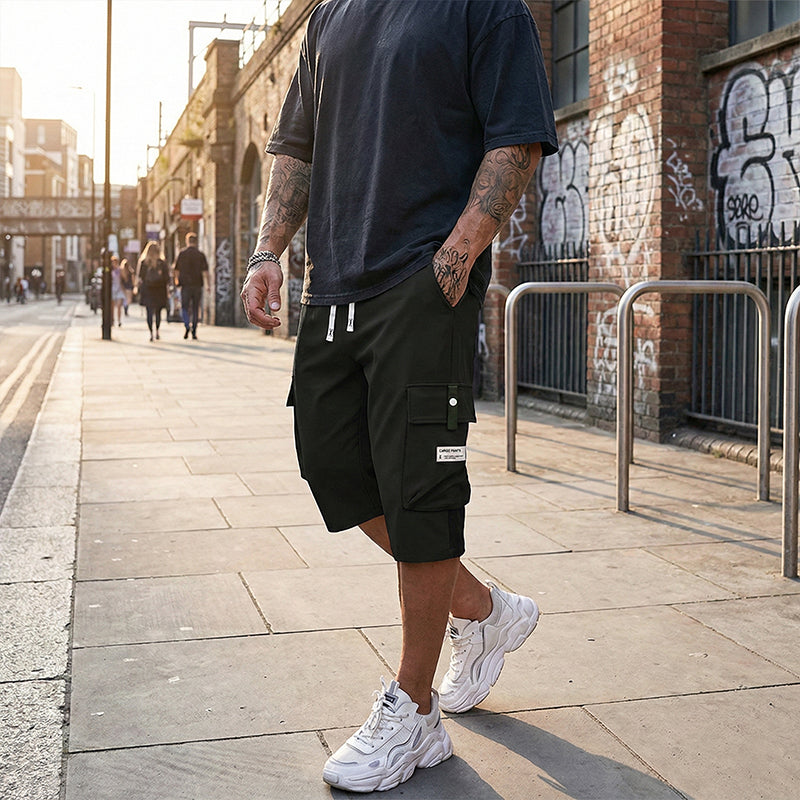 UrbanTrail - Comfortabele Cargo Capri Broek